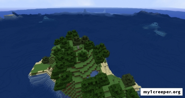 Остров с двумя подводными крепостями [1.12.2]. Скриншот №1
