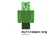 Creeper rick скин для minecraft. Скриншот №2