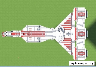 Карта star wars galactic republic consular – class cruiser для майнкрафт [1.12.2, 1.11.2, 1.8.9, 1.7.10]. Скриншот №3