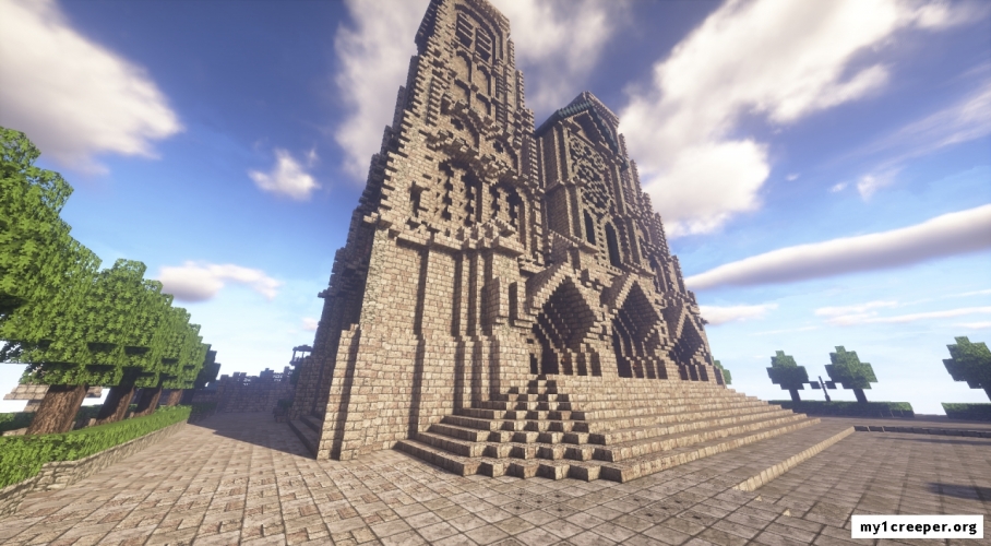 A gothic cathedral [1.10.2] [1.10] [1.9.4]. Скриншот №3