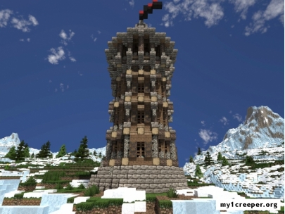 Medieval watchtower [1.8] [1.7.10]. Скриншот №1