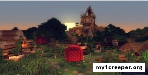 Summer sunset шейдеры для minecraft. Скриншот №5