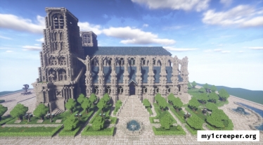 A gothic cathedral [1.10.2] [1.10] [1.9.4]. Скриншот №4