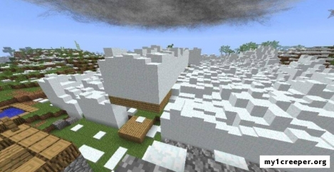 Localized weather & stormfronts мод для minecraft 1.7.10. Скриншот №3