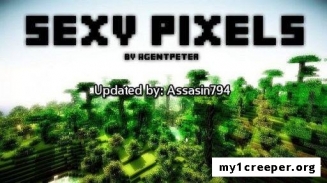 Sexy-pixels-returns текстур пак для minecraft 1.5.2