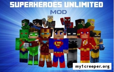 Superheroes unlimited [1.7.10] [1.6.4]