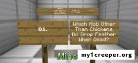Карта chicken для minecraft pe 0.12.1 паркур. Скриншот №2