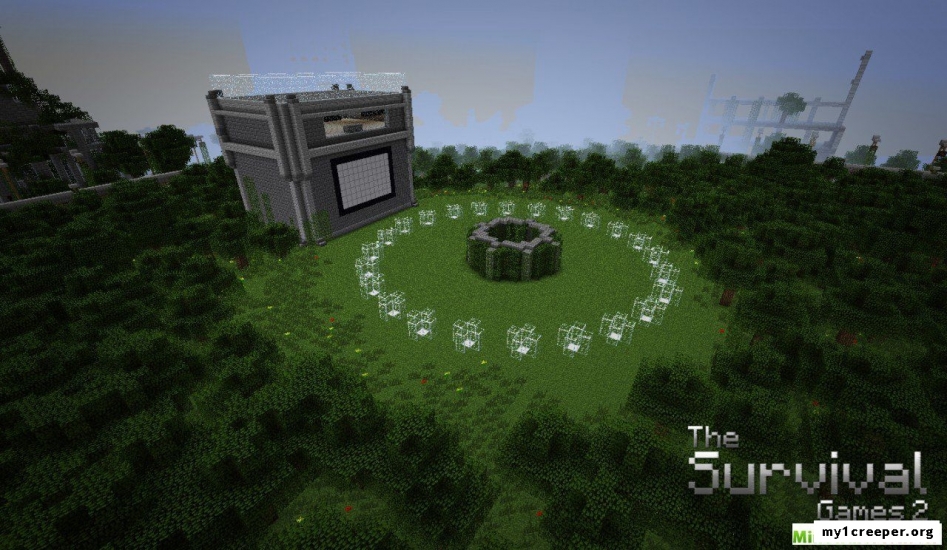 Карту the survival games 2 для minecraft. Скриншот №2