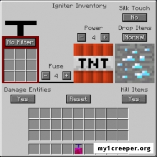 Custom tnt igniter [1.8]. Скриншот №1