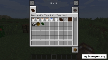 Coffee and tea [1.12.2] [1.11.2] [1.10.2] [1.7.10]. Скриншот №4