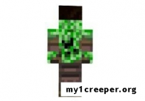 Creeper hunter скин для minecraft. Скриншот №2