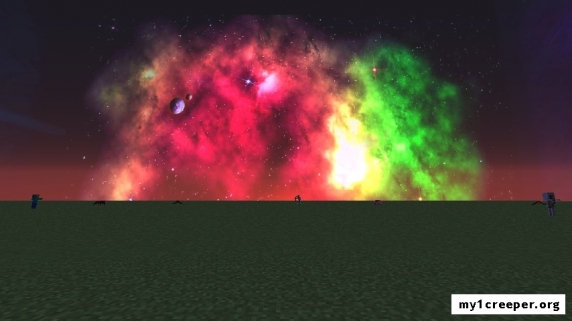 Hd | realistic space sky [1.8.9] [1.8] [1.7.10] [x16]. Скриншот №3