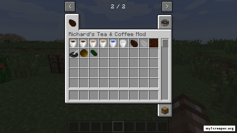 Coffee and tea [1.12.2] [1.11.2] [1.10.2] [1.7.10]. Скриншот №6