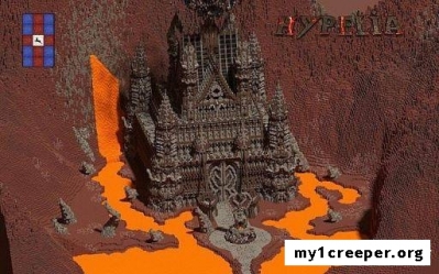 Hypelia castle evil карта для minecraft