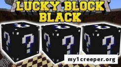 Lucky block black мод для minecraft 1.7.10