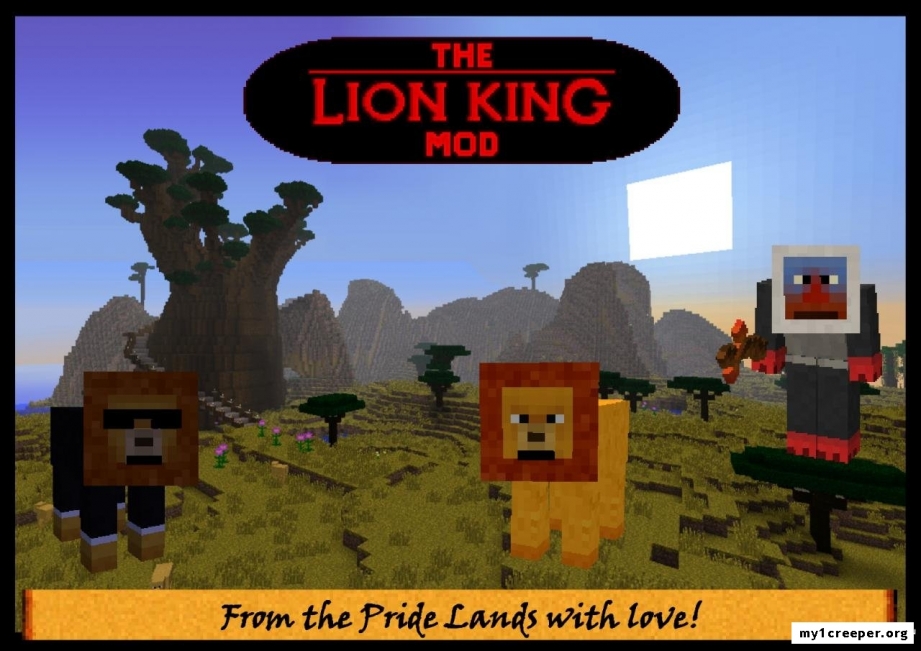 Король лев (the lion king mod) 1.4.7
