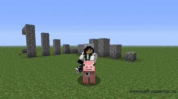 [mod] Craftable saddles and controllable pigs [1.2.5]