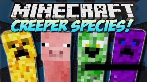 Creeper Species для Майнкрафт 1.7.2