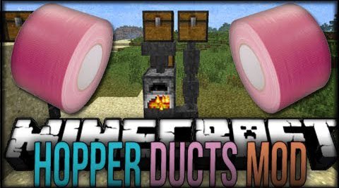 Hopper Ducts 1.7.10 для Minecraft