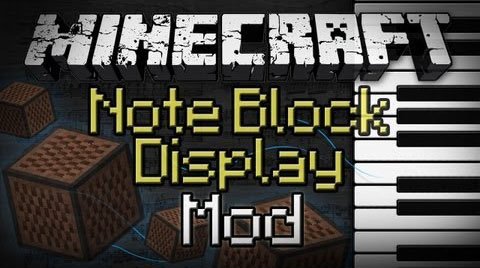Note Block Display для майнкрафт 1.8