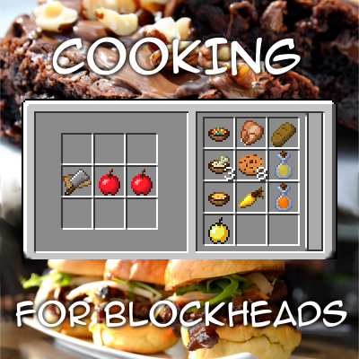 Cooking for Blockheads мод для майнкрафт 1.7.10