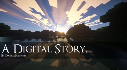 Digital Story - Ресурс пак для майнкрафт 1.9