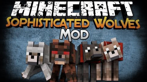 Мод Sophisticated Wolves 1.8.9/1.9