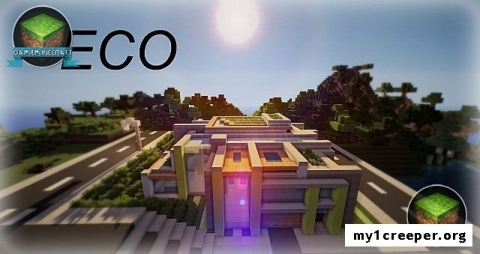 Minecraft современный дом  [1.7.9]