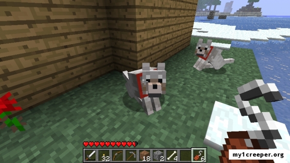 Minecraft 1.4.7 — sophisticated wolves